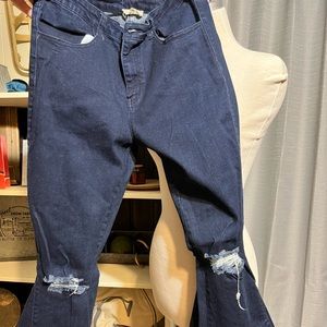 High Rise bell bottom jeans